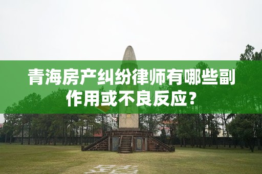 青海房产纠纷律师有哪些副作用或不良反应？
