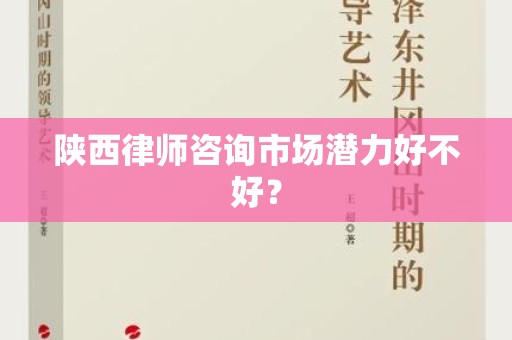 陕西律师咨询市场潜力好不好？