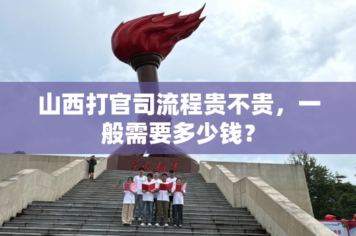 山西打官司流程贵不贵，一般需要多少钱？