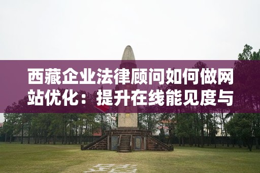 西藏企业法律顾问如何做网站优化：提升在线能见度与业务效率
