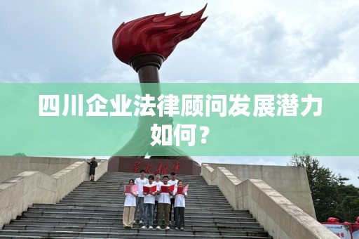 四川企业法律顾问发展潜力如何？