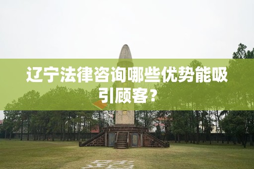 辽宁法律咨询哪些优势能吸引顾客？