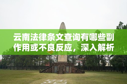云南法律条文查询有哪些副作用或不良反应，深入解析法律信息获取的风险
