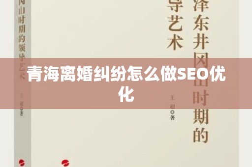青海离婚纠纷怎么做SEO优化