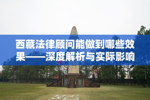 西藏法律顾问能做到哪些效果——深度解析与实际影响