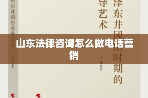 山东法律咨询怎么做电话营销