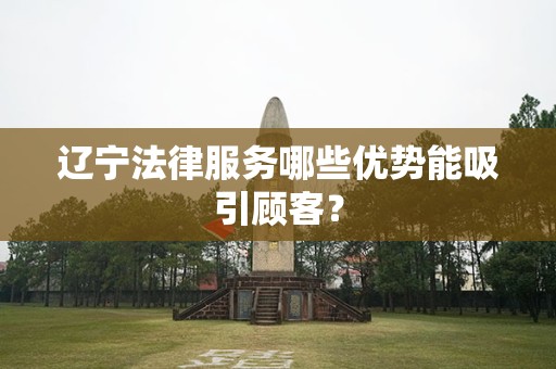 辽宁法律服务哪些优势能吸引顾客？