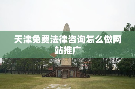 天津免费法律咨询怎么做网站推广