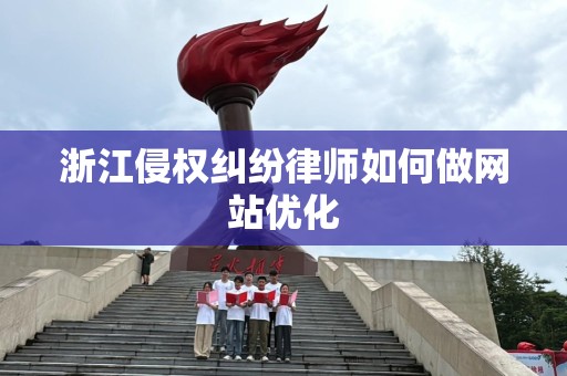 浙江侵权纠纷律师如何做网站优化