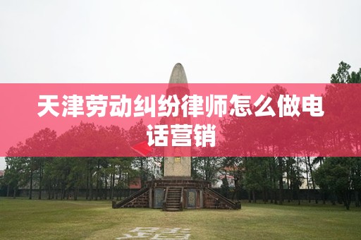 天津劳动纠纷律师怎么做电话营销