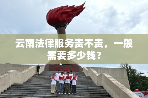 云南法律服务贵不贵，一般需要多少钱？