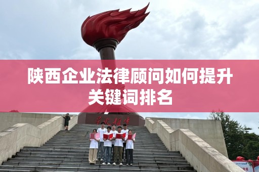 陕西企业法律顾问如何提升关键词排名