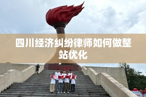 四川经济纠纷律师如何做整站优化