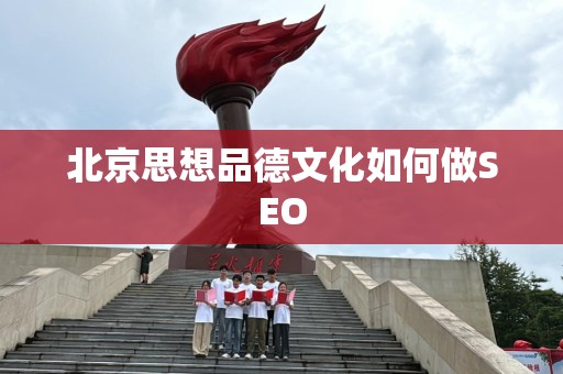 北京思想品德文化如何做SEO