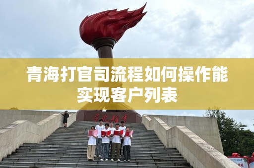 青海打官司流程如何操作能实现客户列表